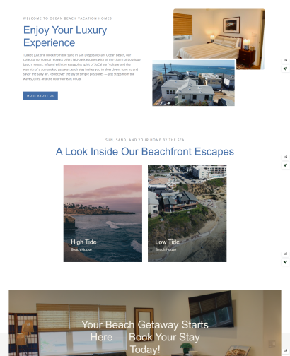 Ocean Beach Vacation Homes